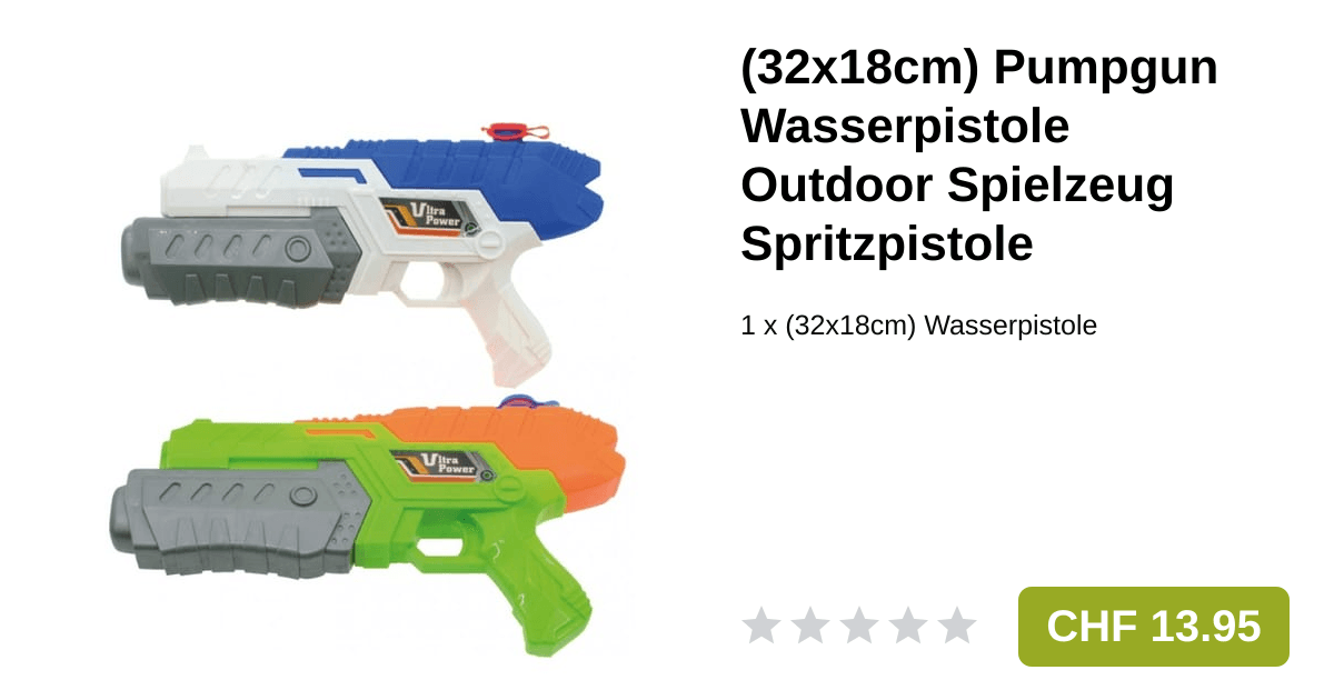 160ml Pumpgun Wasserpistole Outdoor Spielzeug