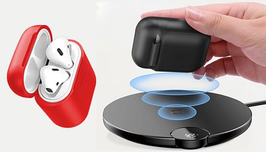 Qi Charger Hülle für die Apple AirPods