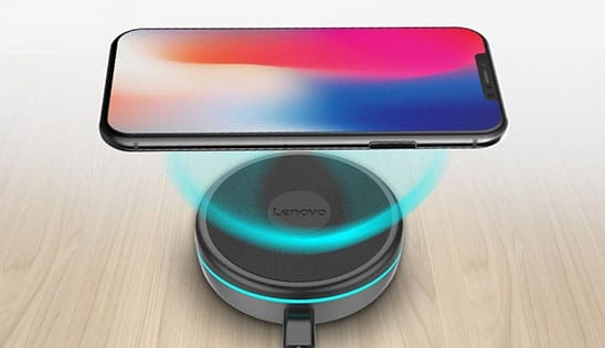 Lenovo Qi Wireless Fast Charge Schnell-Ladestation