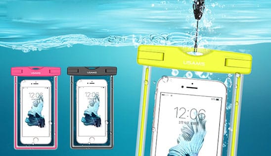Wasserfeste Schutzhüllen für Smartphones & Tablets