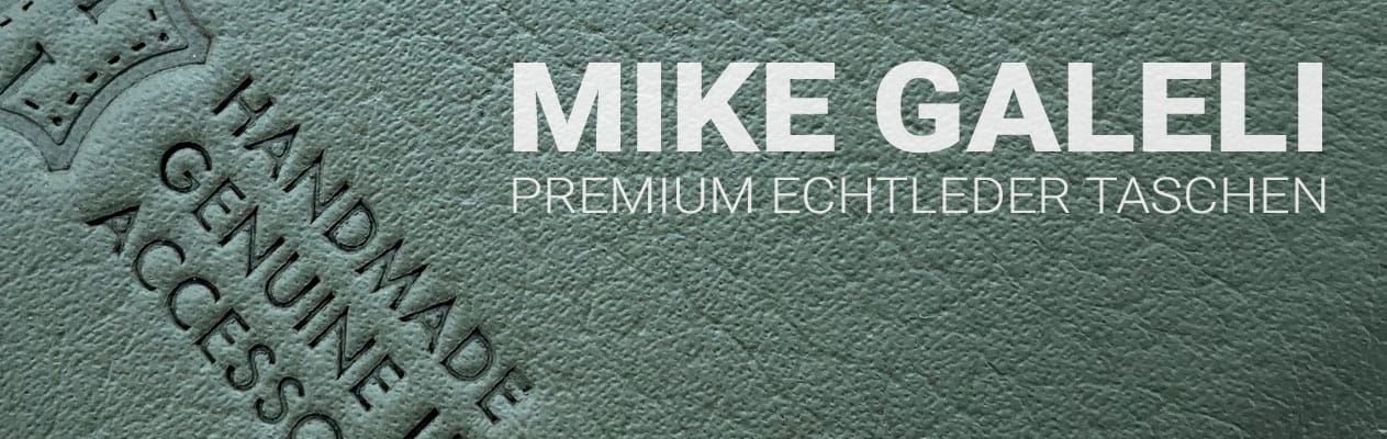 Mike Galeli Premium Echtleder Taschen
