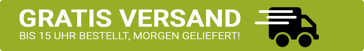 Gratis Lieferung per A-Post