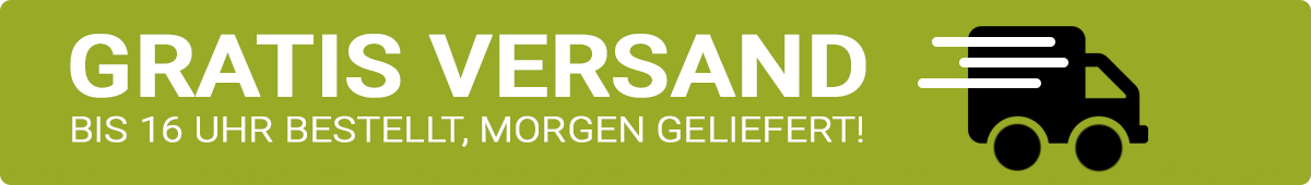 Gratis Lieferung per A-Post