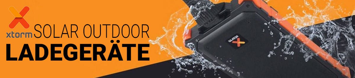 Lade Dein Smartphone & Tablet bei jedem Wetter mit den Solar Ladegeräten von XTORM