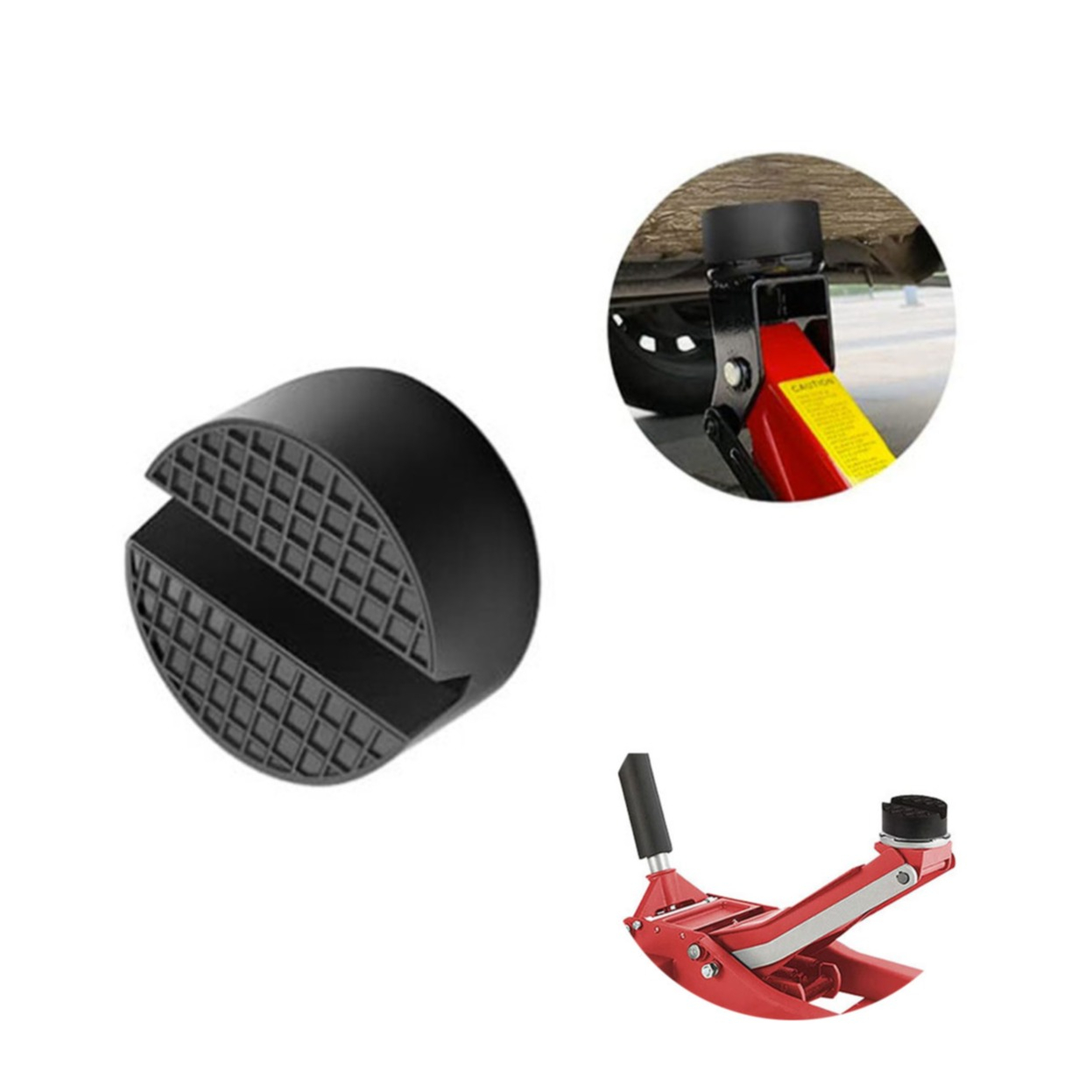 Estink Gummiauflage Für Wagenheber 65x33mm - Lackschutz Für Fahrzeugunterseite