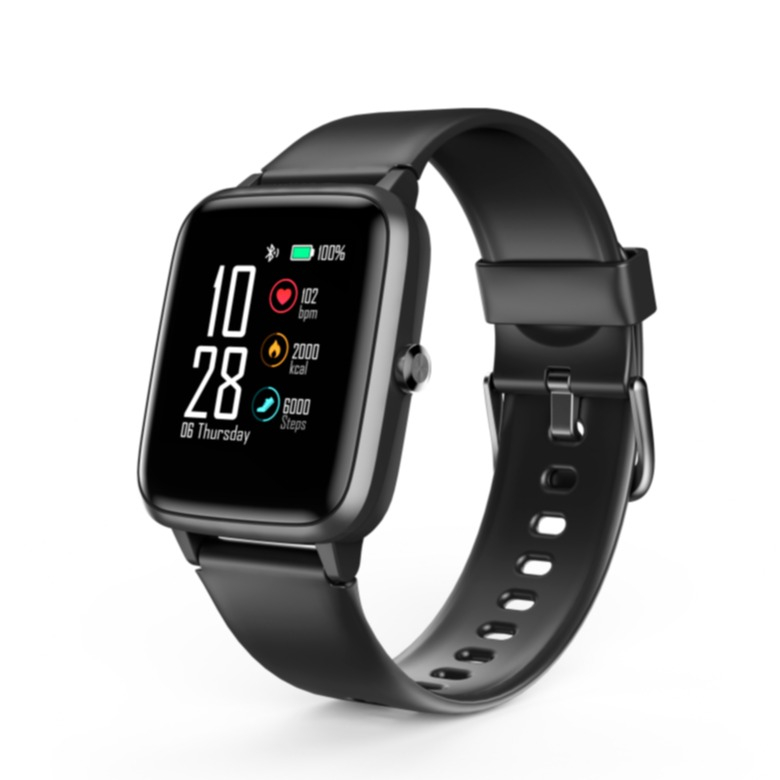 Image of Hama - Fit Watch 5910 GPS Fitness Tracker Smart Watch 1.3" LCD Display IP68 (00178606) - Schwarz bei Apfelkiste.ch