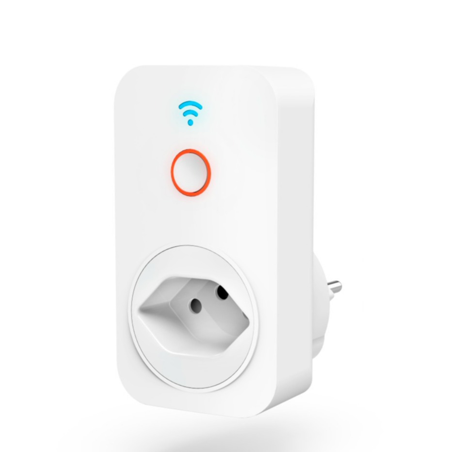 Image of Hama - WLAN-Steckdose Schweiz 3-polig für Sprach + App Steuerung Smart Home für iOS / Android (176594) - Weiss bei Apfelkiste.ch