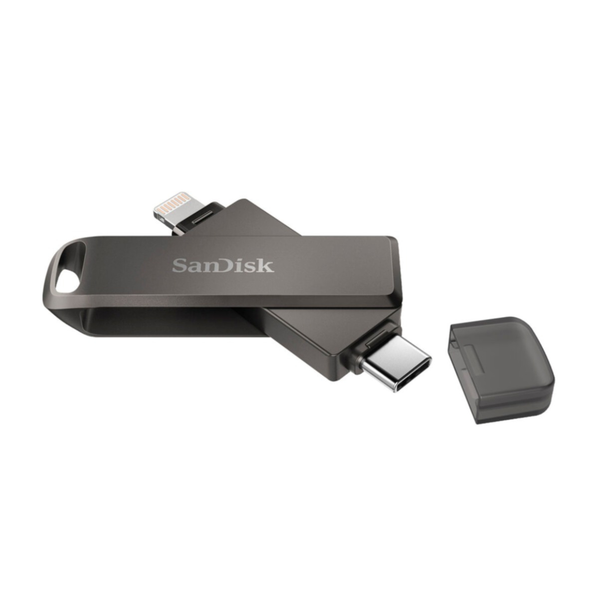 Image of SanDisk - (64GB) iXpand Flash Drive Luxe USB C 3.1 / Lightning Speicher Stick Flash Drive (SDIX70N-064G-GN6NN) - Schwarz bei Apfelkiste.ch