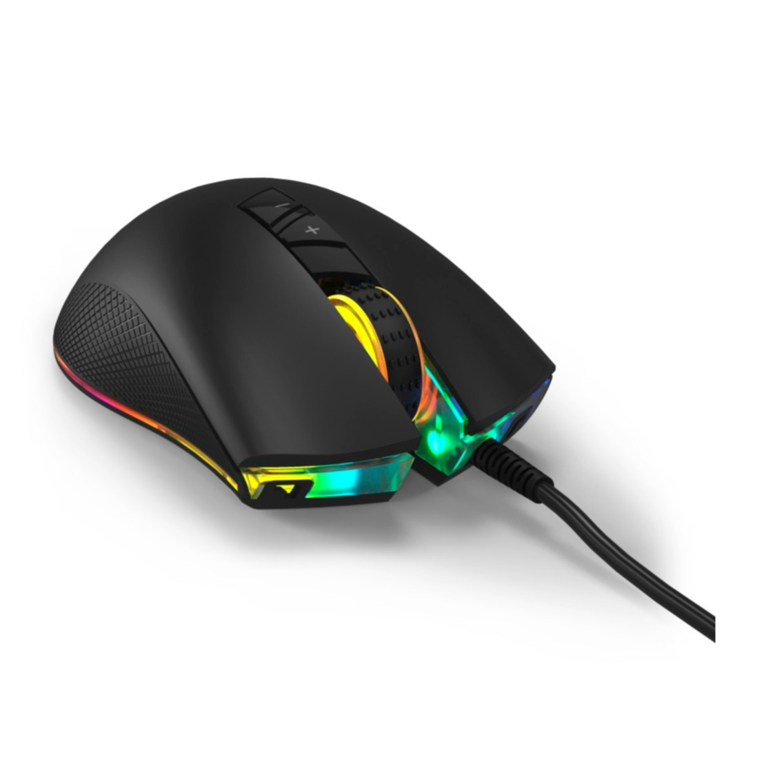 Image of Urage - Reaper 400 Optische USB Gaming Maus mit Kabel 10000 DPI und RGB LED Beleuchtung (00186036) - Schwarz bei Apfelkiste.ch