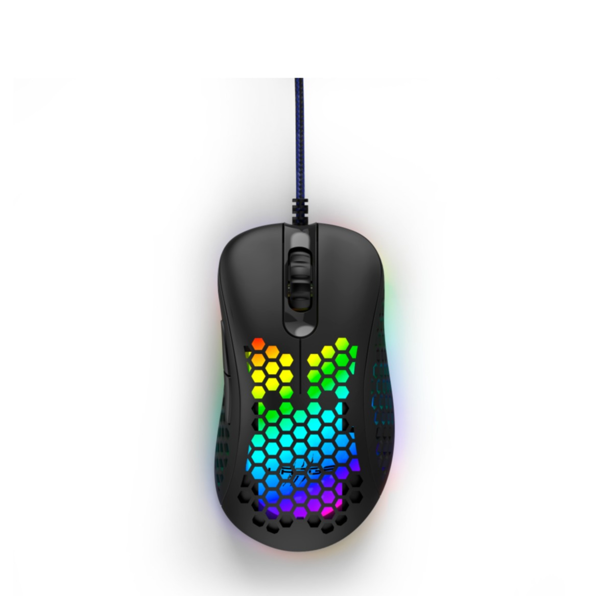 Image of Urage - Reaper 500 Optische USB Gaming Maus mit Kabel 10000 DPI und RGB LED Beleuchtung (00186054) - Schwarz bei Apfelkiste.ch