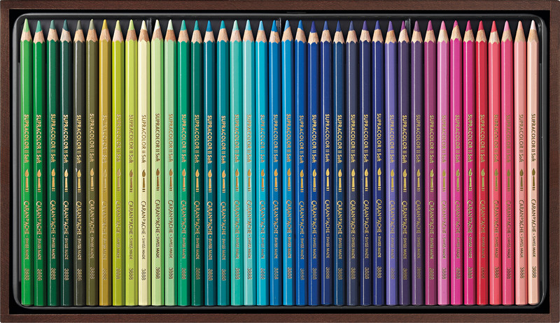 Caran d'Ache (80er Set) Farbstifte Supracolor® Soft