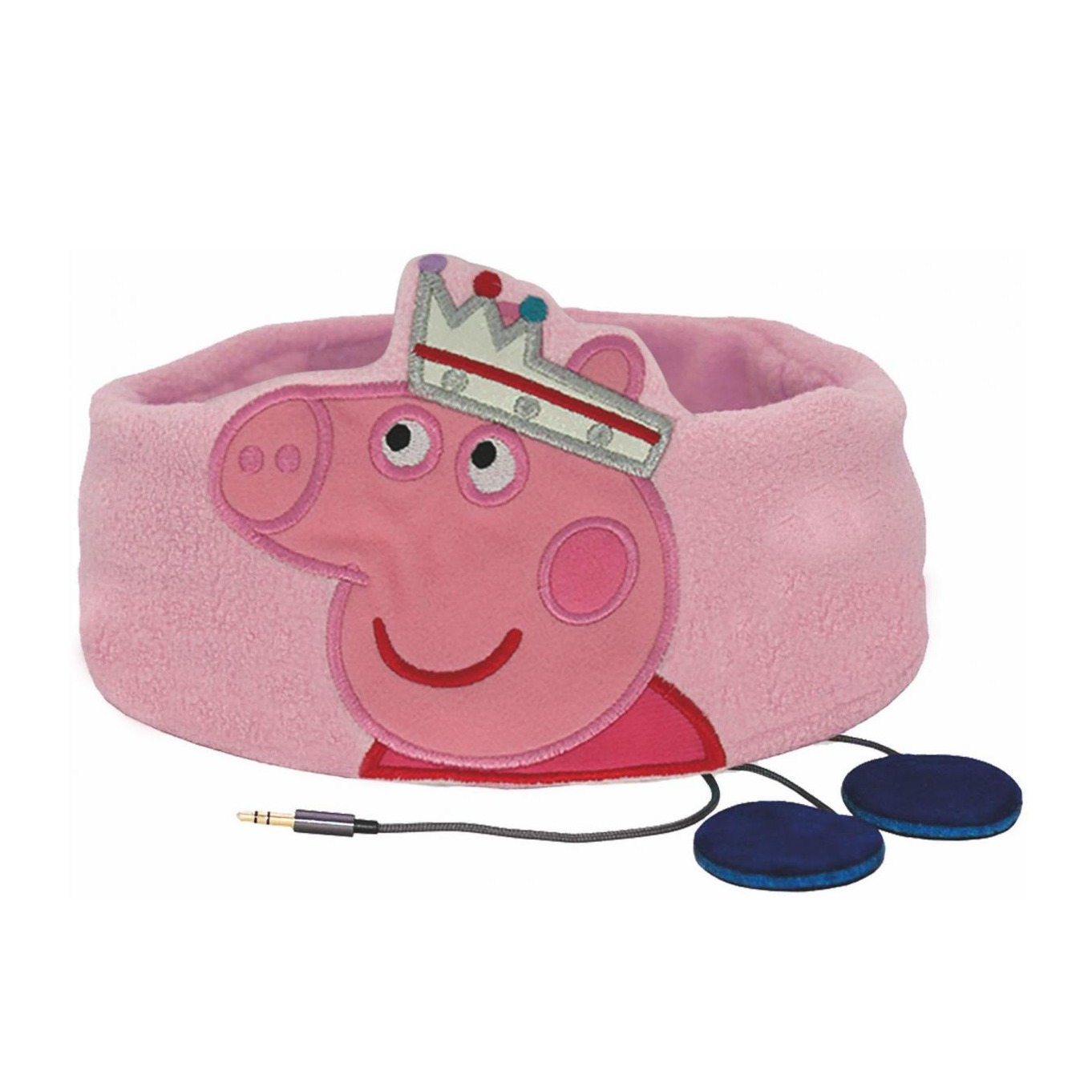 Image of OTL Technologies - Kinder Stirnband mit 3.5mm Klinken Kopfhörer + Klettverschluss (PP0800) - Peppa Pig bei Apfelkiste.ch
