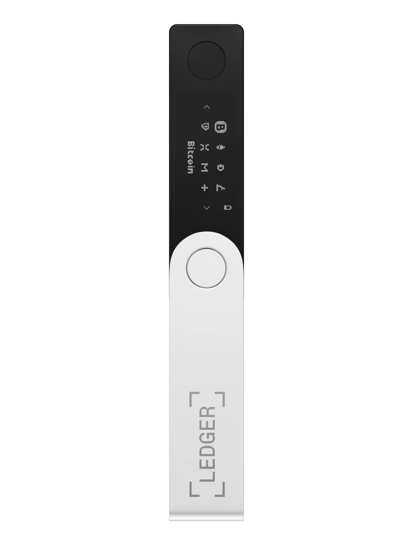 Image of Ledger Nano X Crypto Hardware Wallet Geldbörse Sicherheitschip Krypto-Währungen Bitcoin / Ethereum / ERC20 - Schwarz bei Apfelkiste.ch