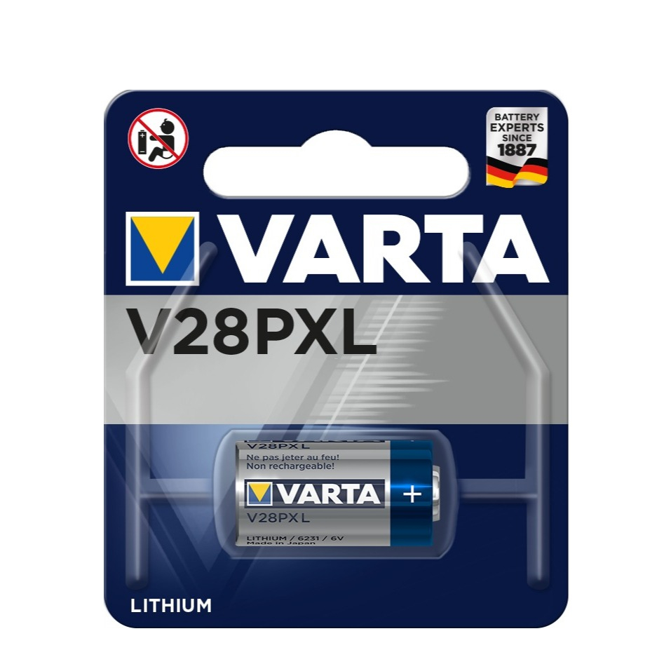 Image of Varta - 6 Volt Lithium Batterie V28PXL / 2CR-1/3N / L544 / 28L / 2CR11108 bei Apfelkiste.ch
