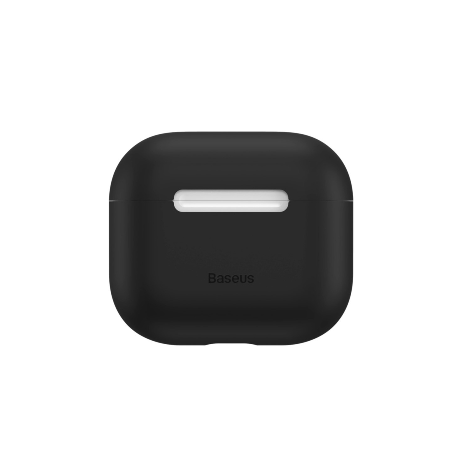Image of Baseus - AirPods (3. Generation) Silikon Case Schutzhülle Abdeckung Ultra Thin 0.8mm - Schwarz bei Apfelkiste.ch