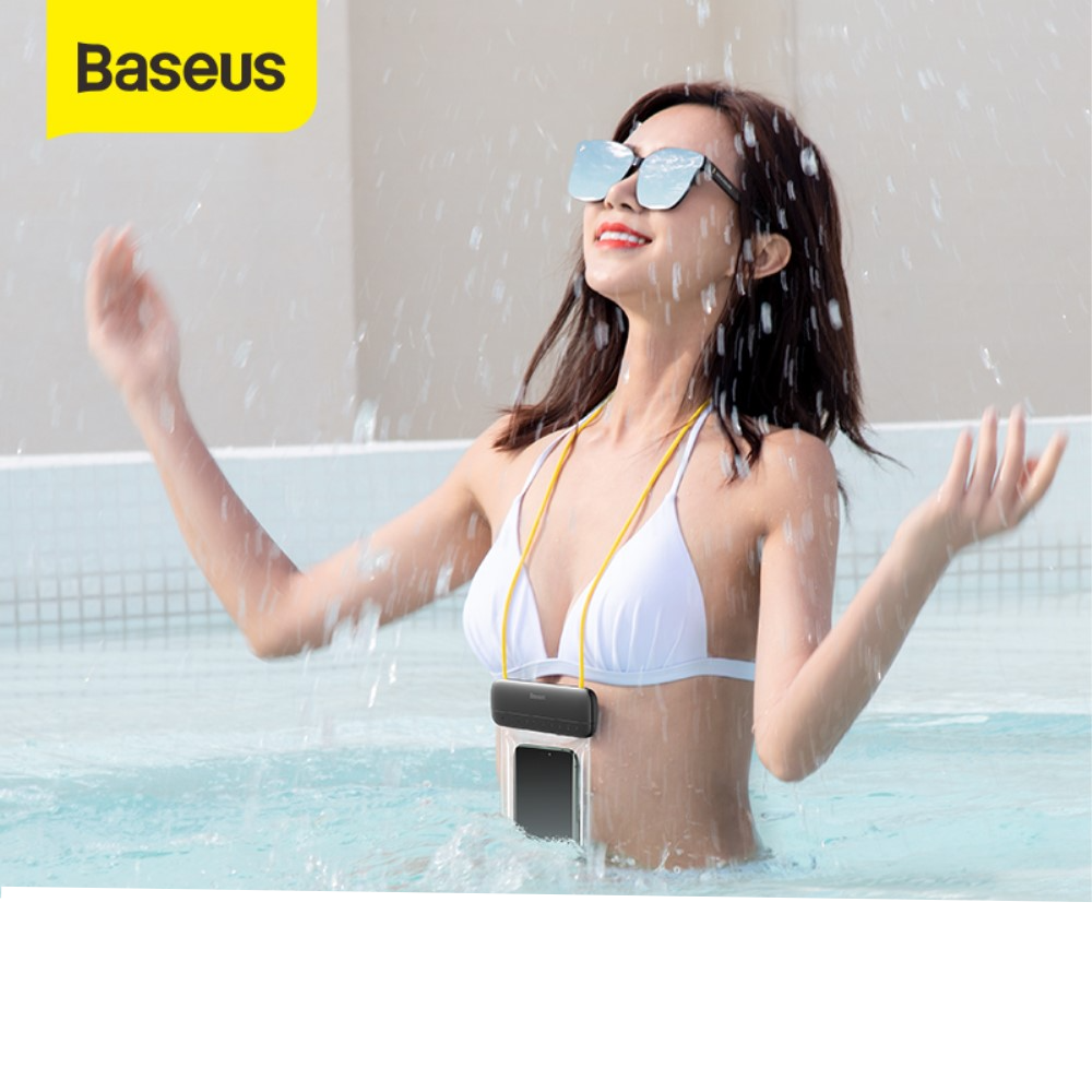 Baseus Wasserdichte Smartphone Tasche 7.2 Gelb