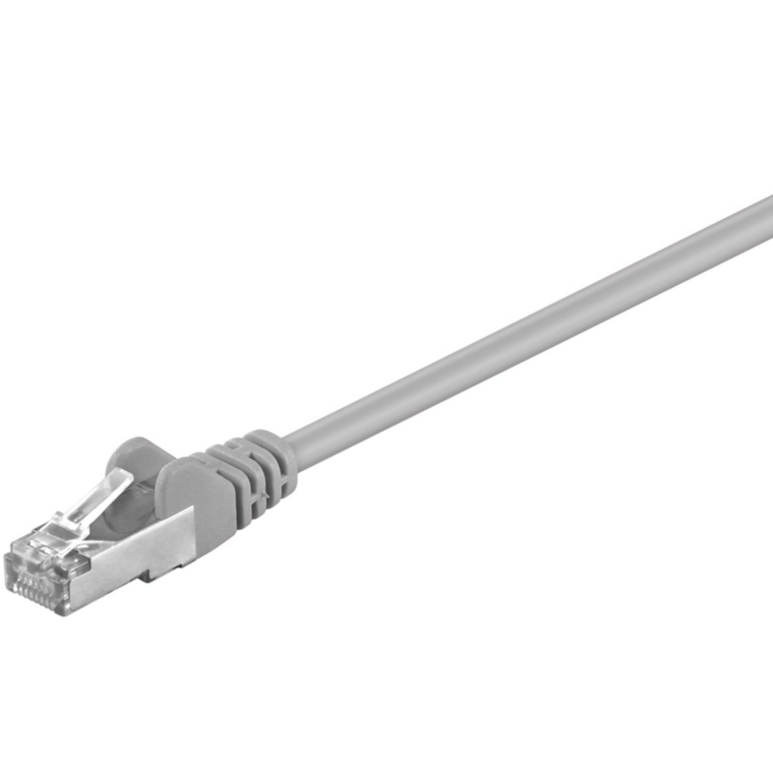 Image of Goobay - (30m) CAT 5E Ethernet LAN RJ45 Netzwerk Kabel Patchkabel F/UPT (50199) - Grau bei Apfelkiste.ch