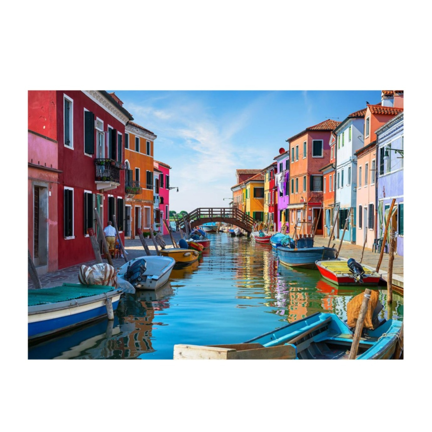 Image of (1000 Teile) 50x70cm Puzzle Lege Spiel Home Deko für Erwachsene / Kinder - Burano bei Apfelkiste.ch