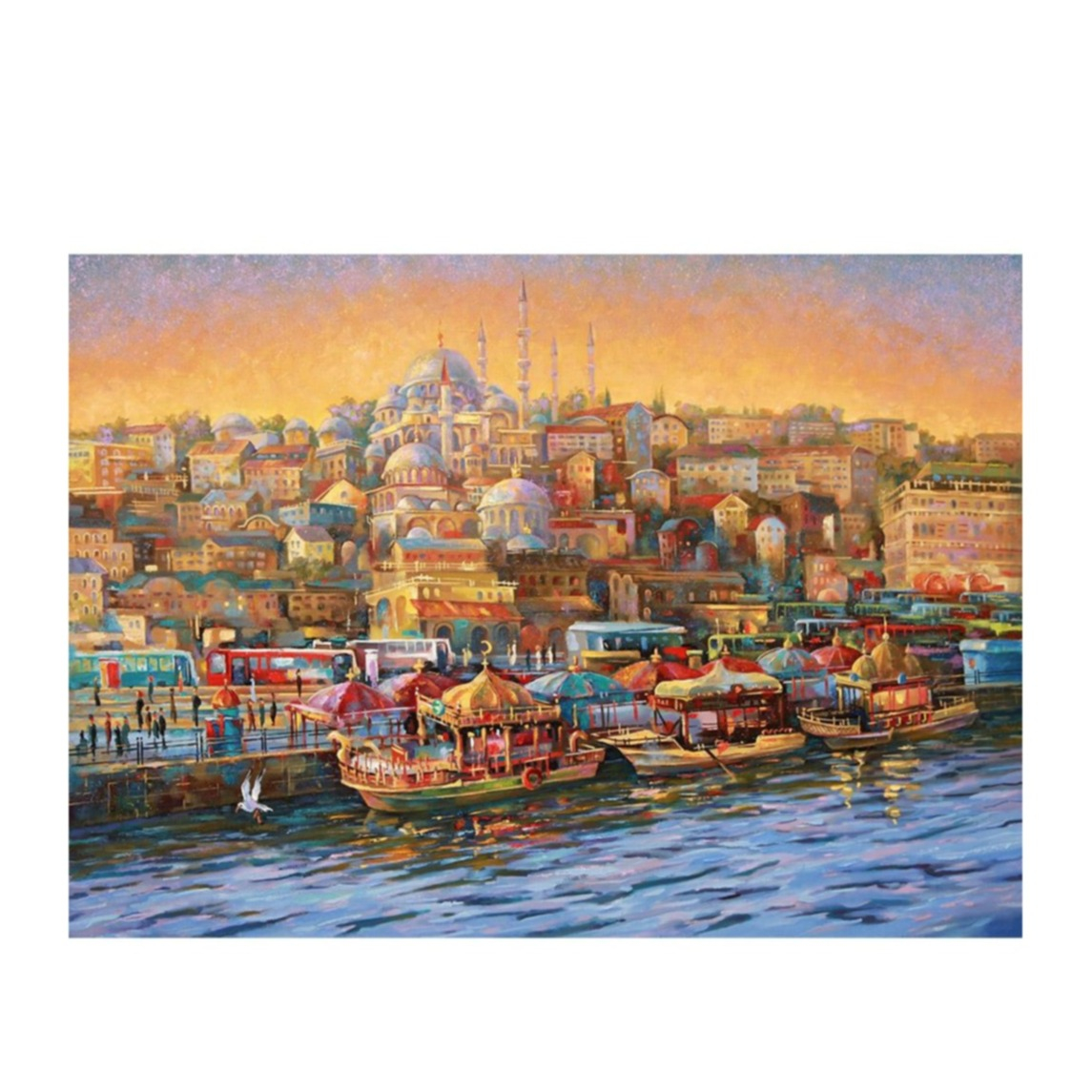 Image of (1000 Teile) 50x70cm Puzzle Lege Spiel Home Deko für Erwachsene / Kinder - Istanbul bei Apfelkiste.ch