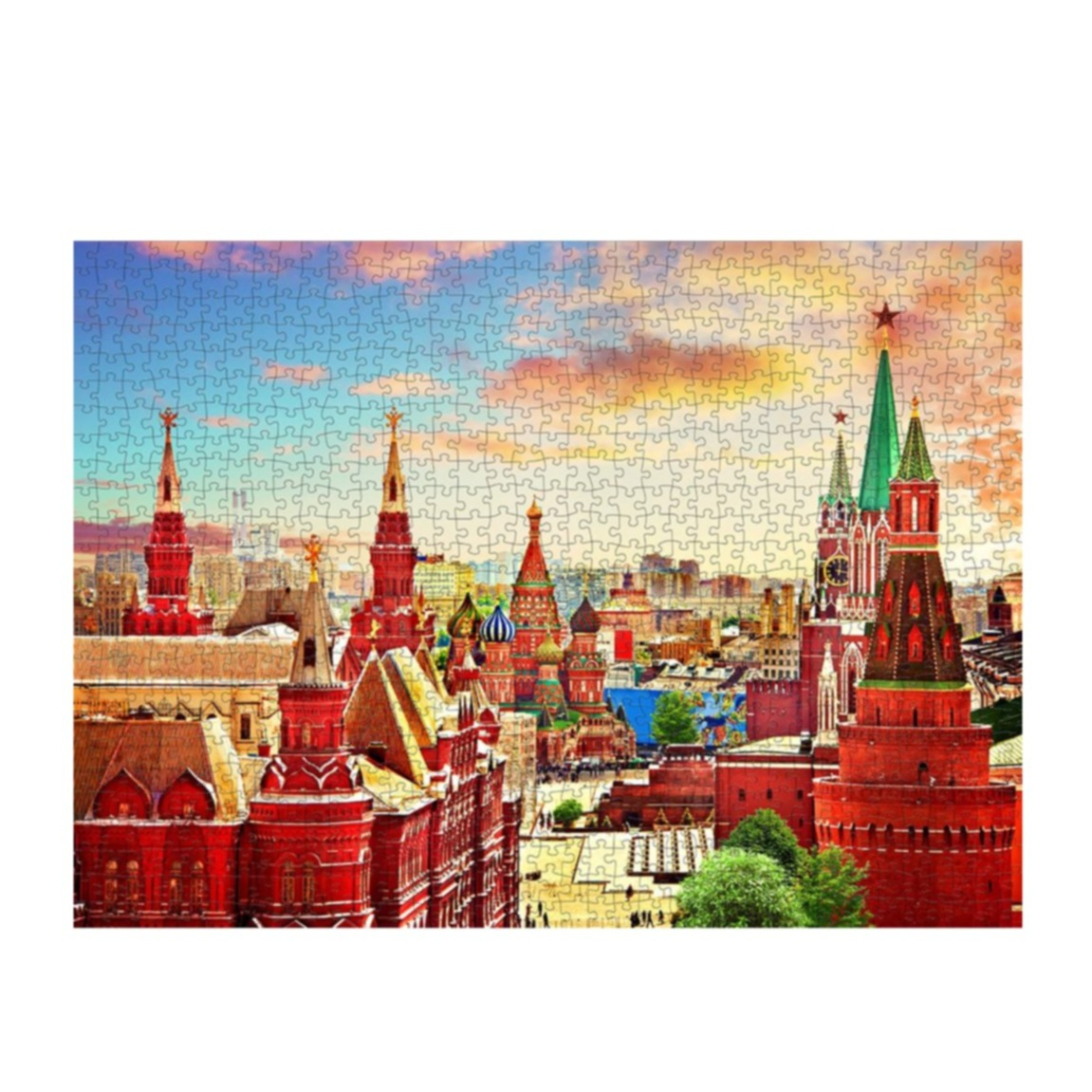 Image of (1000 Teile) 50x70cm Puzzle Lege Spiel Home Deko für Erwachsene / Kinder - Moskau bei Apfelkiste.ch