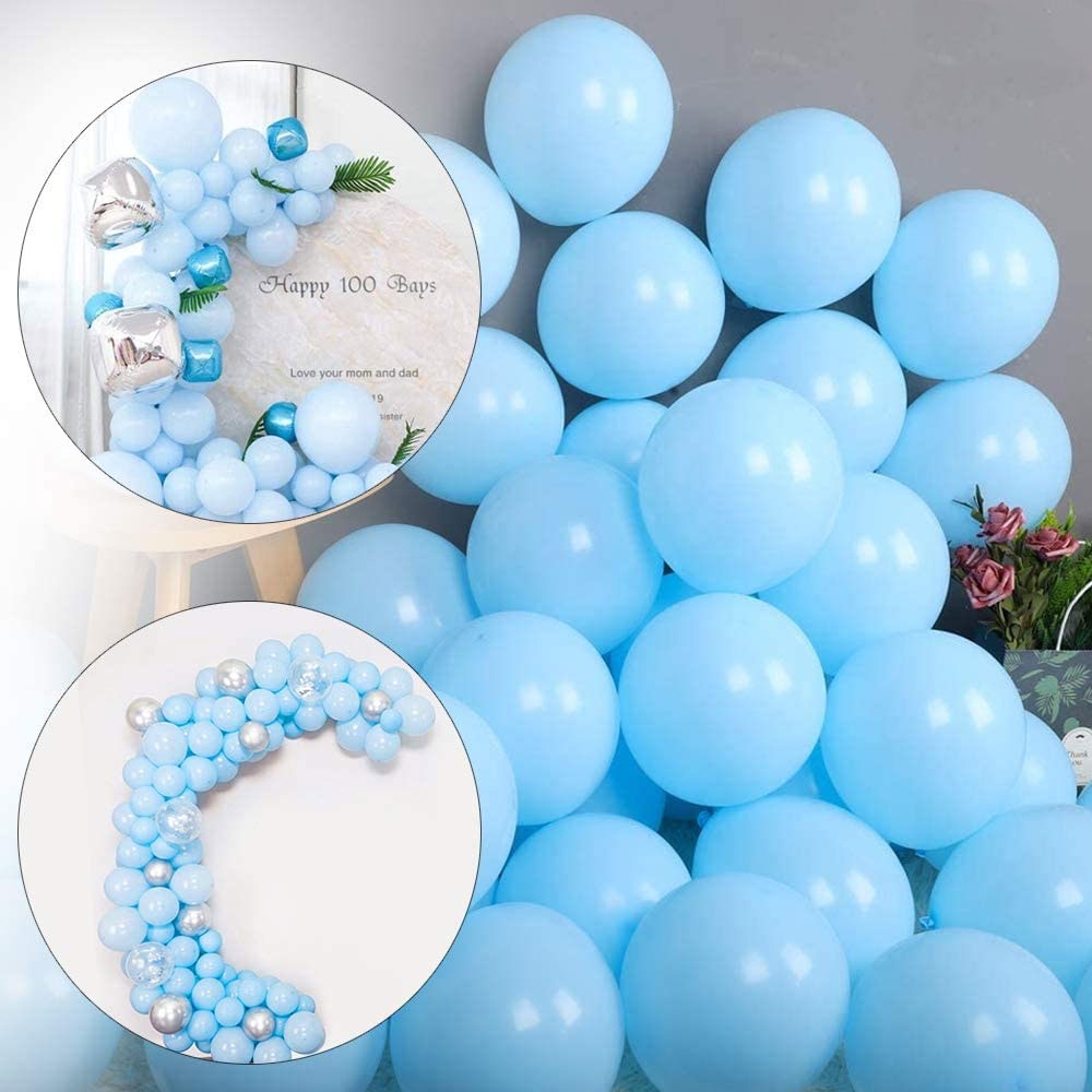 Image of (100er Set) Ø30cm Party Ballons Latex Luftballons - Blau bei Apfelkiste.ch