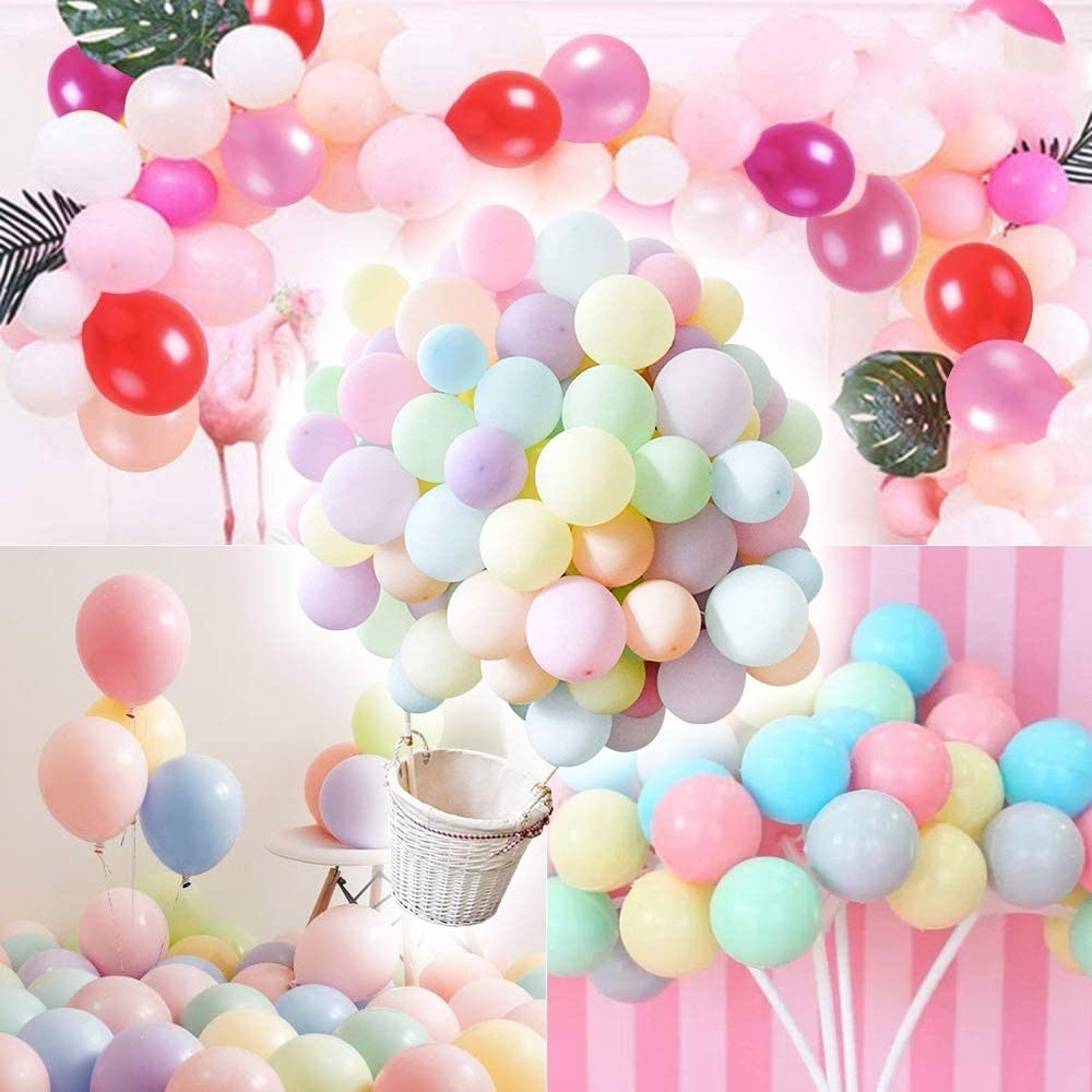 Image of (100er Set) Ø30cm Party Ballons Latex Luftballons - Pastell bei Apfelkiste.ch