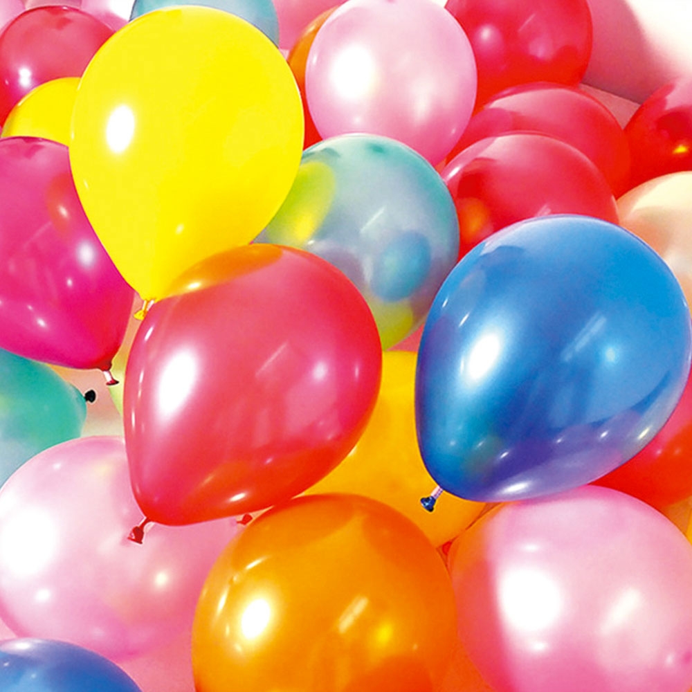 Image of (100er Set) Ø30cm Party Ballons Latex Luftballons - Div. Farben bei Apfelkiste.ch