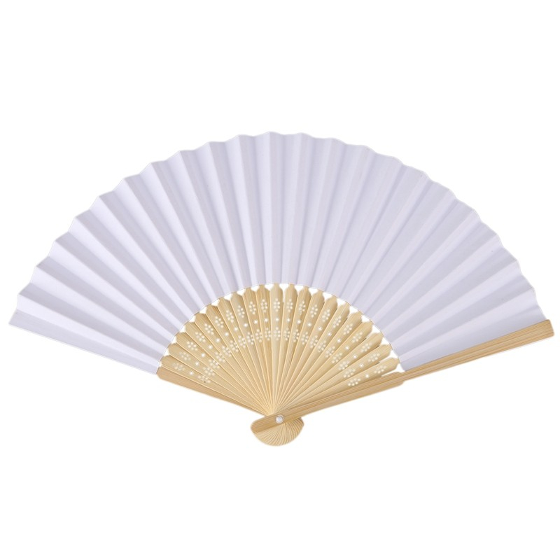 Weiße Papierfächer Zum Aufhängen – 6 Stück Party-Deko In 3 Größen (20–40 Cm)