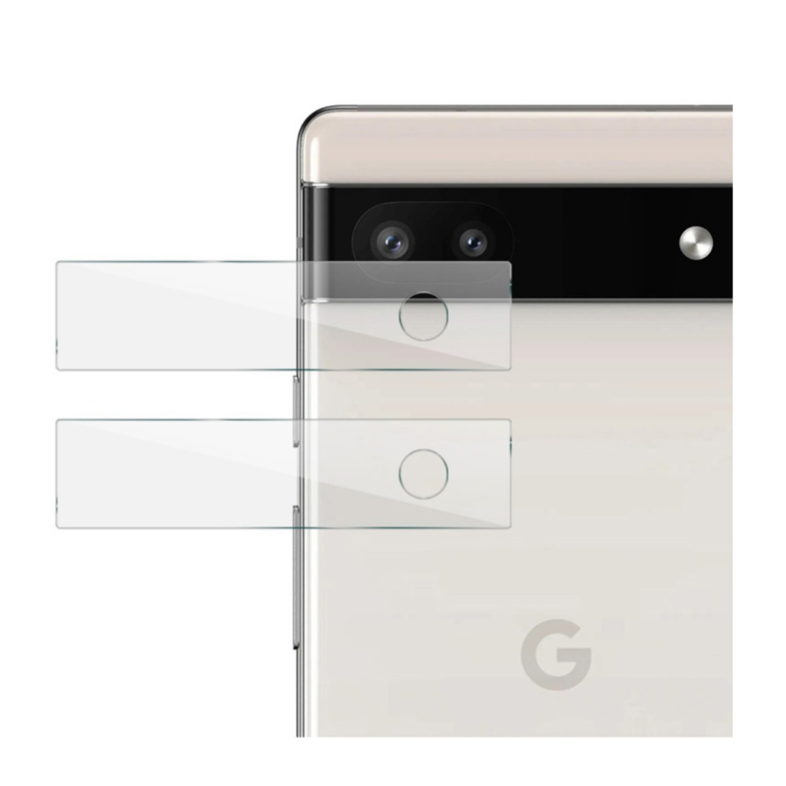 Image of (2er Set) IMAK - Google Pixel 6a Kamera Panzerglas 0.2 mm bei Apfelkiste.ch
