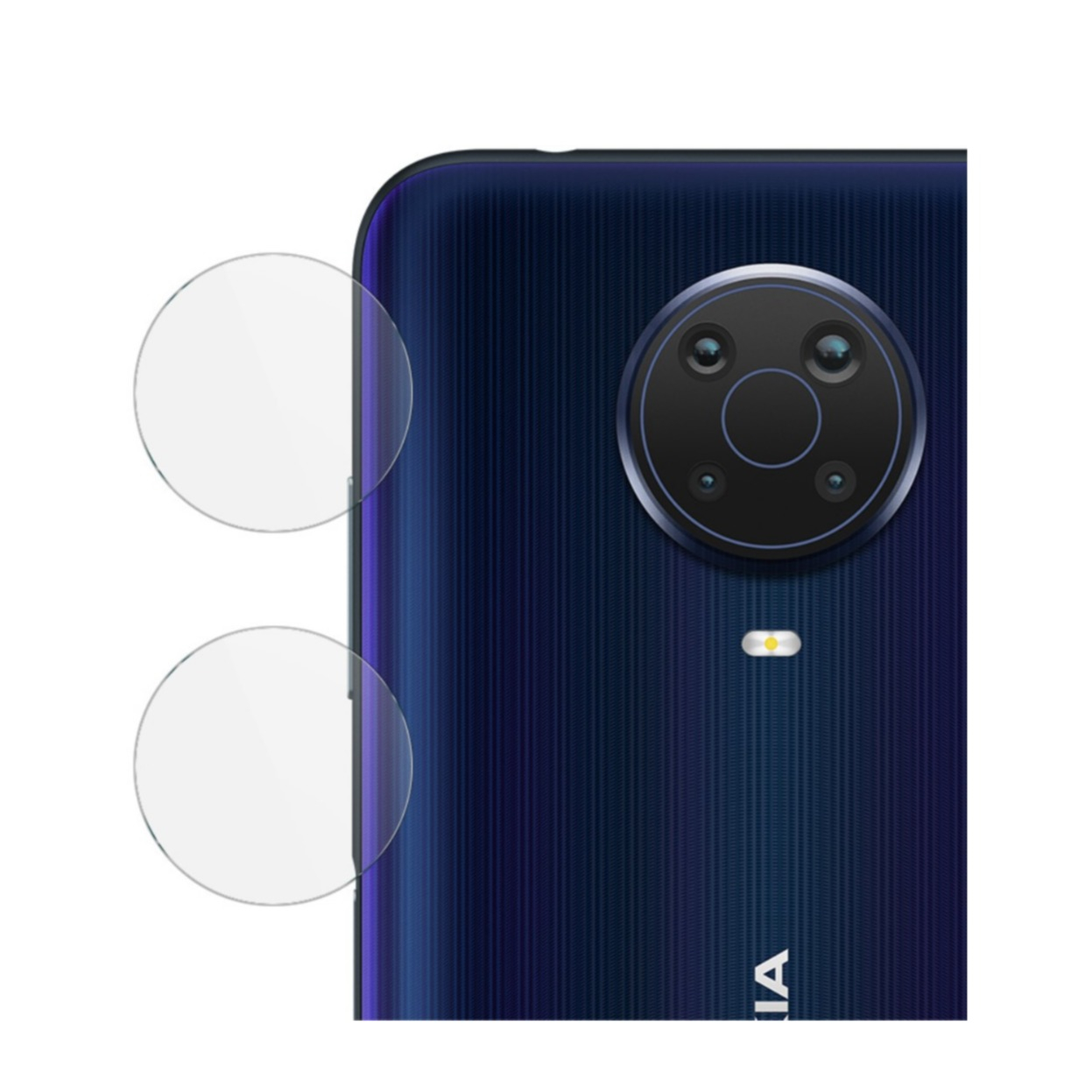 Image of (2er Set) IMAK - Nokia G20 / G10 Kamera Panzerglas 0.3 mm bei Apfelkiste.ch