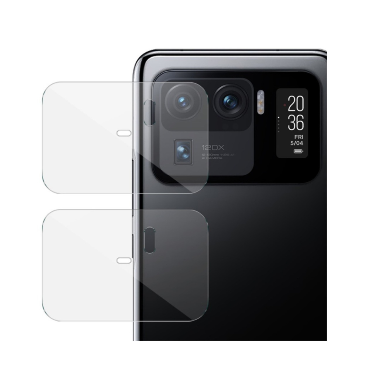 Image of (2er Set) IMAK - Xiaomi Mi 11 Ultra Kamera Panzerglas 0.2 mm bei Apfelkiste.ch