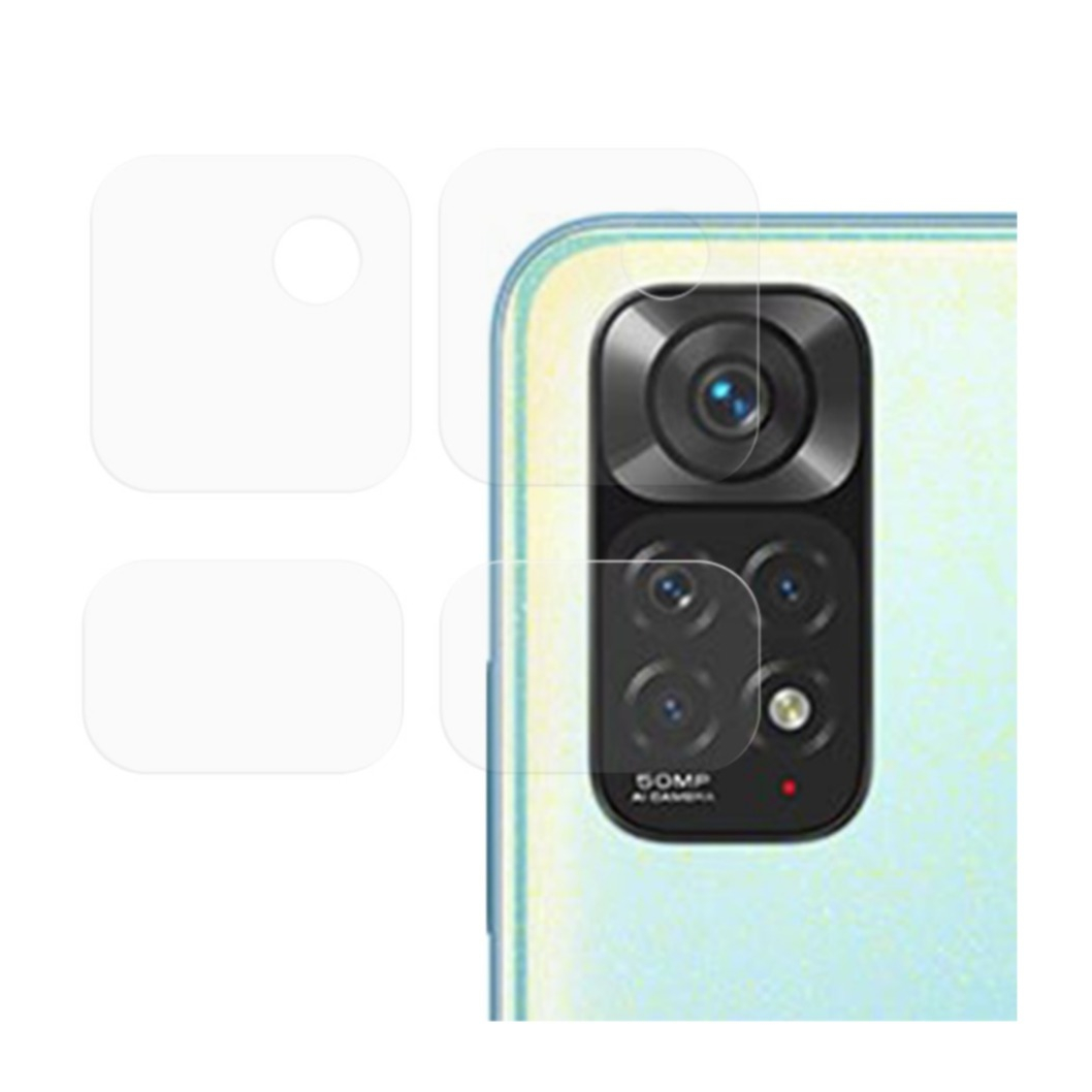 Image of (2er Set) Xiaomi Redmi Note 11T 5G / Poco M4 Pro Kamera Panzer Glas 0.2 mm bei Apfelkiste.ch