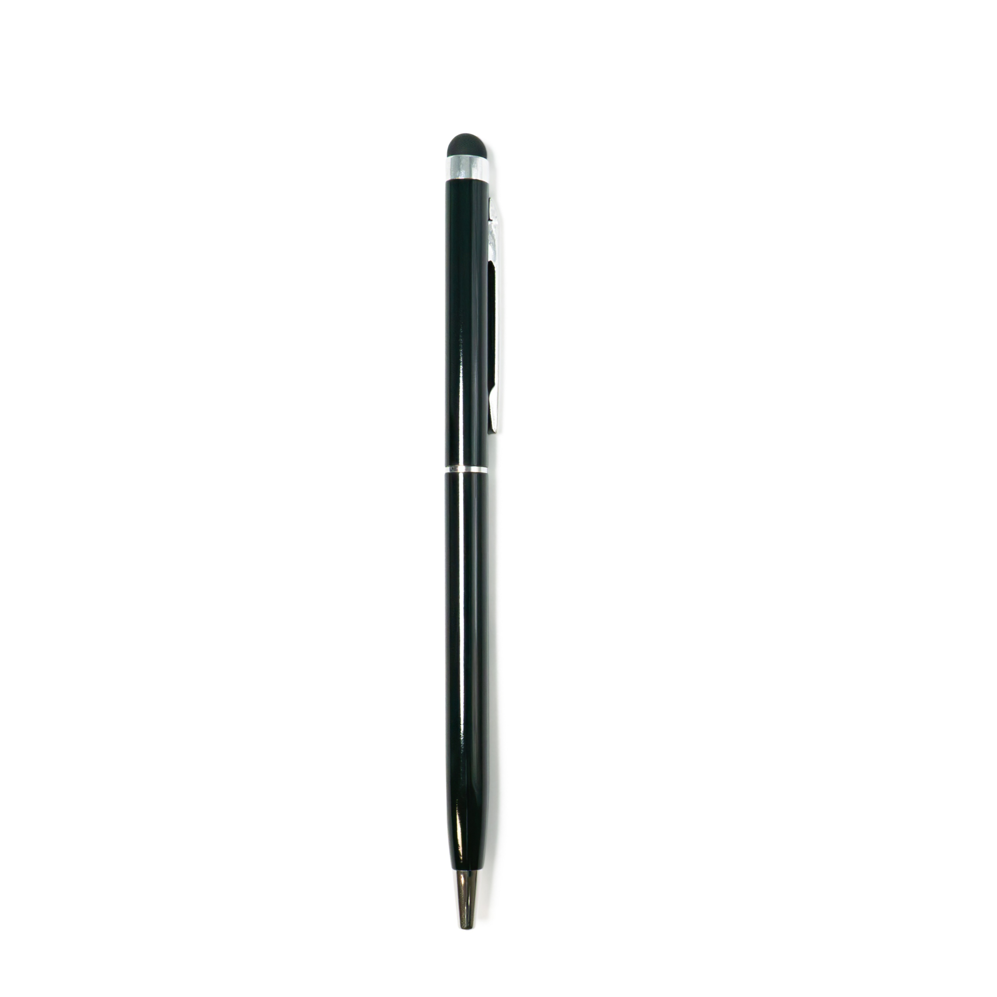 Touchpen Stilo 2-in-1 Per Smartphone, Tablet E Laptop - Testa Capacitiva + Gomma, Design Doppia Estremità, Funziona Senza Batteria