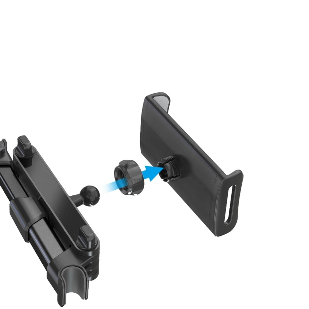 Rock Autohalterung für Handy & Tablett für Kopfstütze, Grösse 12,5 - 19 cm  - SECOMP AG