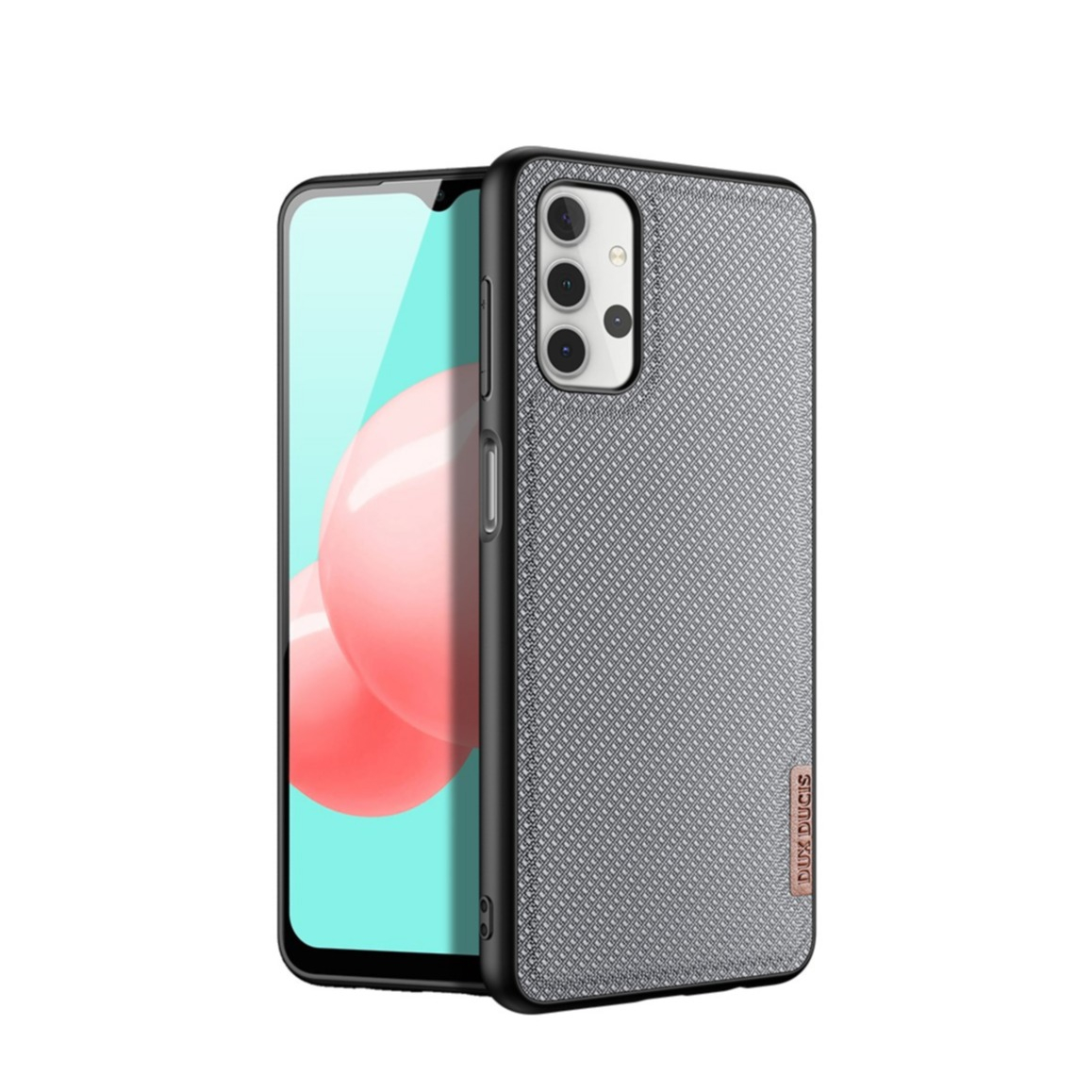 Image of Dux Ducis - Samsung Galaxy A32 5G Hybrid Hülle TPU Bumper + Nylon Rückseite - Grau / Schwarz bei Apfelkiste.ch