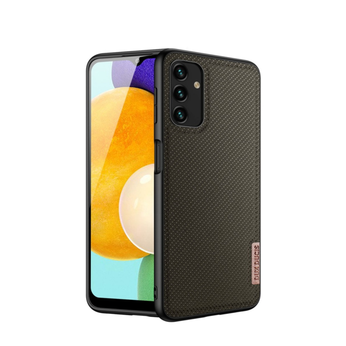 Image of Dux Ducis - Samsung Galaxy A13 Hybrid Hülle TPU Bumper + Nylon Rückseite - Grün / Schwarz bei Apfelkiste.ch