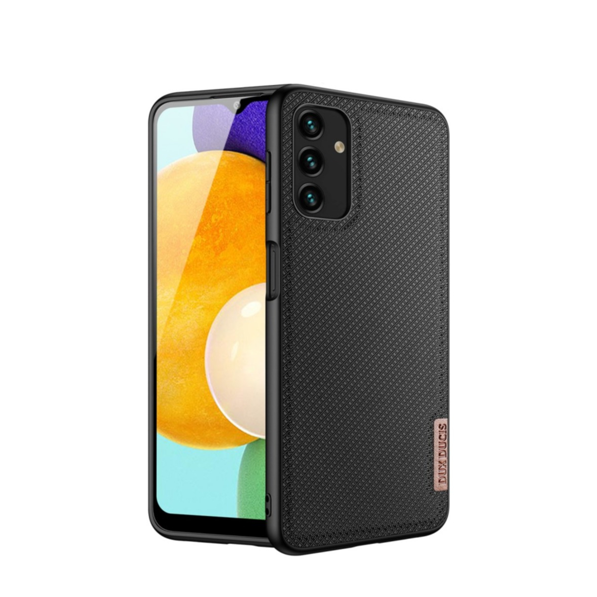 Image of Dux Ducis - Samsung Galaxy A13 Hybrid Hülle TPU Bumper + Nylon Rückseite - Schwarz bei Apfelkiste.ch