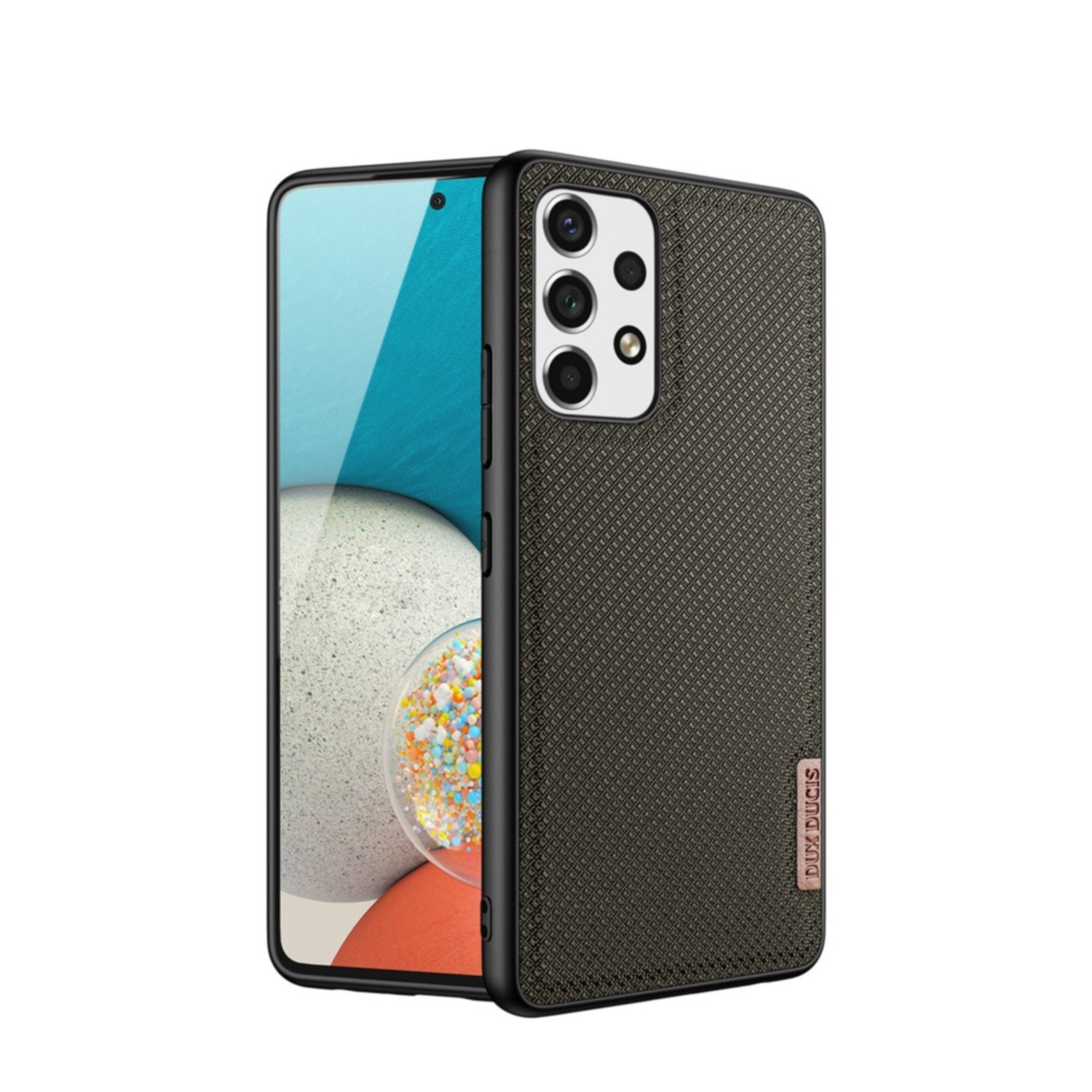 Image of Dux Ducis - Samsung Galaxy A53 5G Hybrid Hülle TPU Bumper + Nylon Rückseite - Grün / Schwarz bei Apfelkiste.ch
