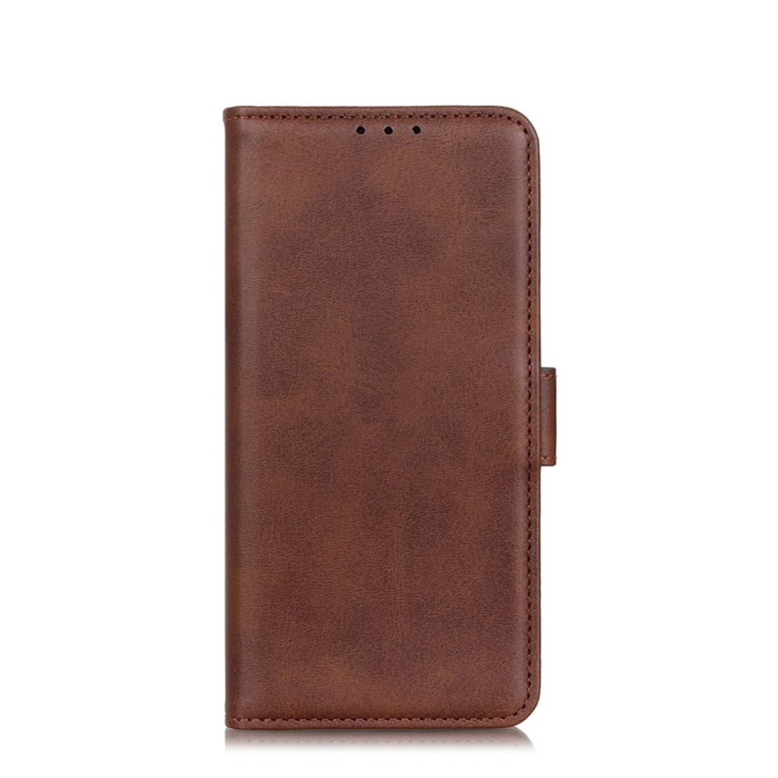 Image of Samsung Galaxy S22 5G Vintage Leder Tasche Flip Cover Fashion Design - Braun bei Apfelkiste.ch