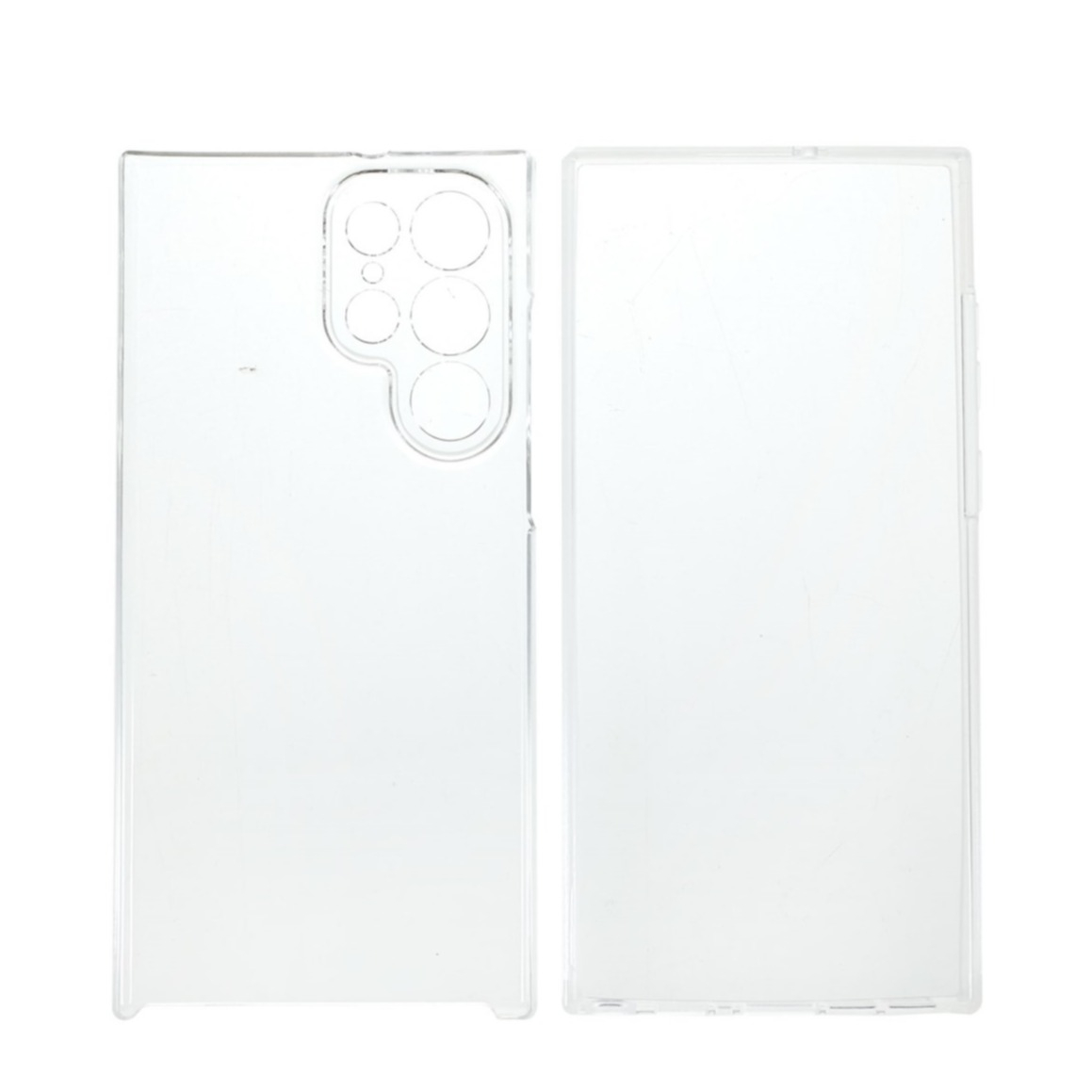 Image of 2in1 Samsung Galaxy S22 Ultra 5G Full Protection Schutz Hülle + Displayschutz (Front/Back) - Transparent bei Apfelkiste.ch