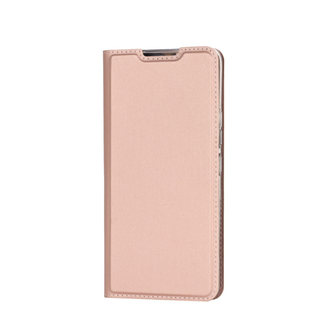 Image of Samsung Galaxy A53 5G Flip Wallet Cover Leder Tasche mit Magnetverschluss - Roségold bei Apfelkiste.ch