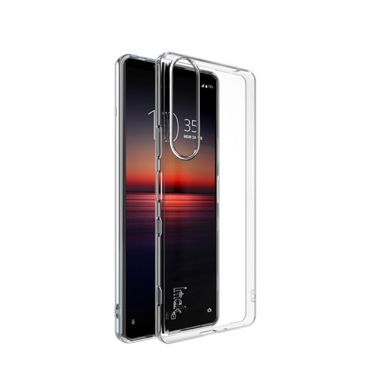 Image of IMAK - Sony Xperia 1 III Gummi Case Ultra Thin Hülle - Transparent bei Apfelkiste.ch