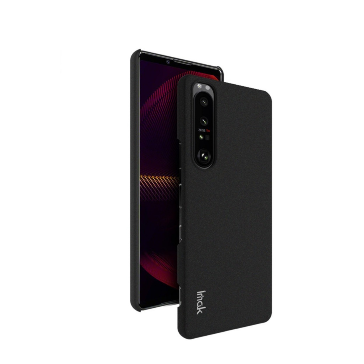 Image of IMAK - Sony Xperia 1 III Hardcase Hülle Ultra Thin Schwarz (Matt) bei Apfelkiste.ch