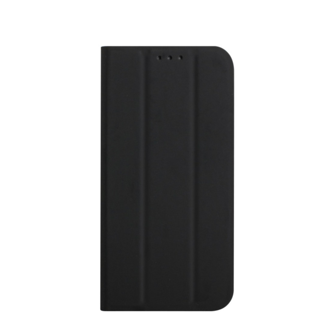 Image of iPhone 13 Leder Tasche Flip Wallet Cover - Schwarz bei Apfelkiste.ch