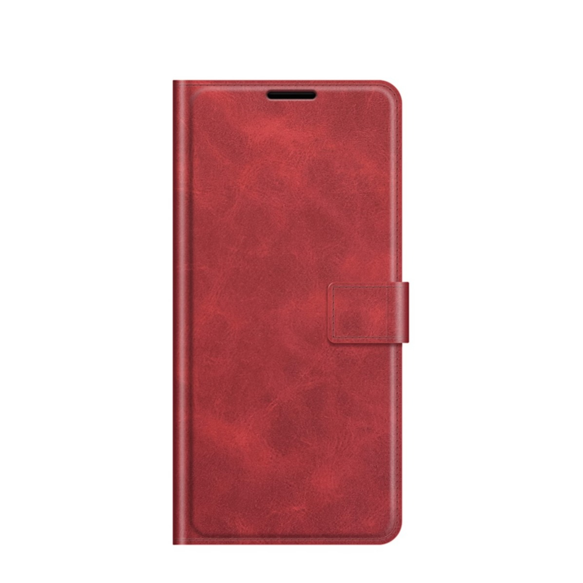 Image of iPhone 13 Mini Vintage Leder Tasche Flip Cover mit Kartenfächer - Rot bei Apfelkiste.ch