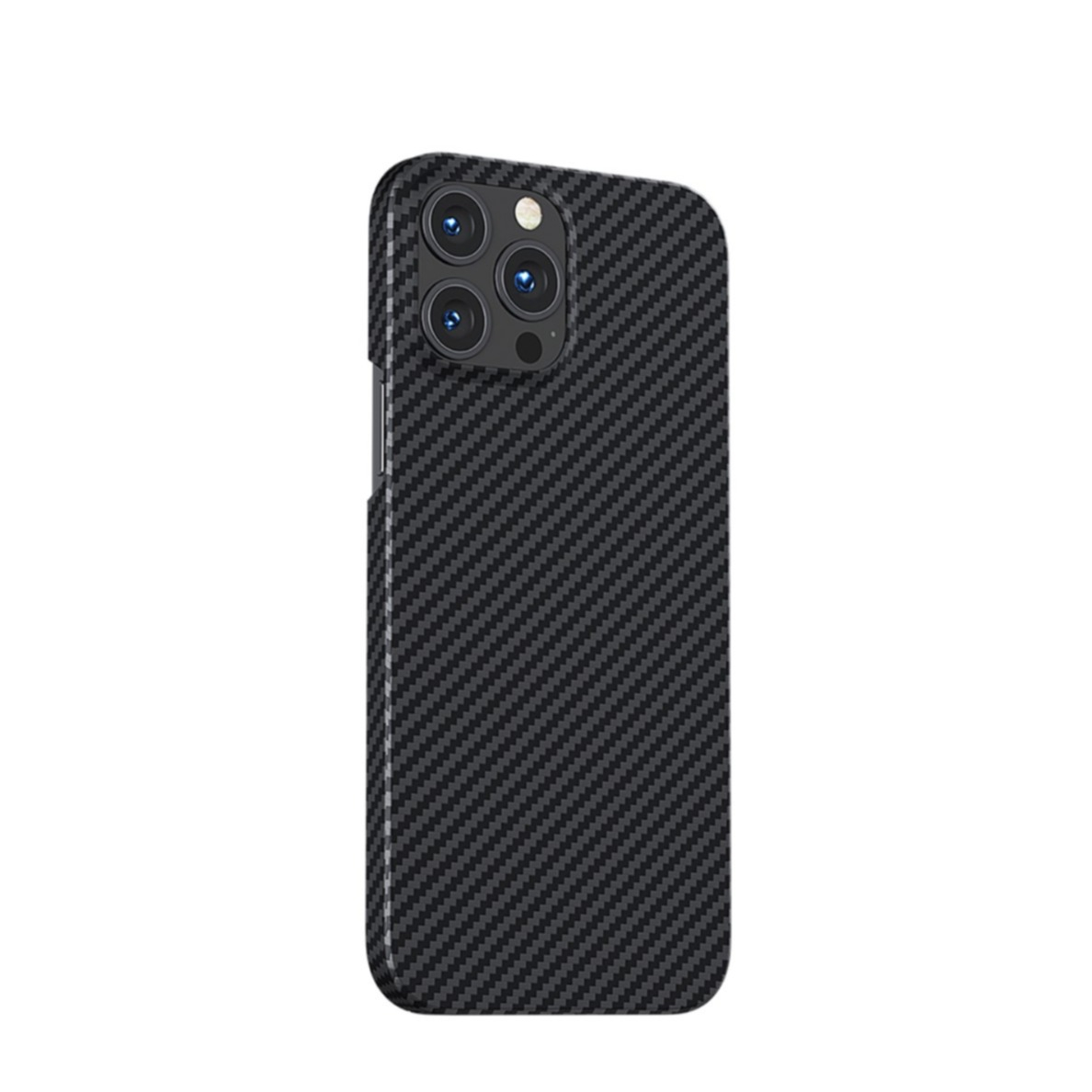 Image of Benks - iPhone 13 Pro Aramid Schutzhülle Ultrathin 0.6mm - Schwarz (Carbon) bei Apfelkiste.ch