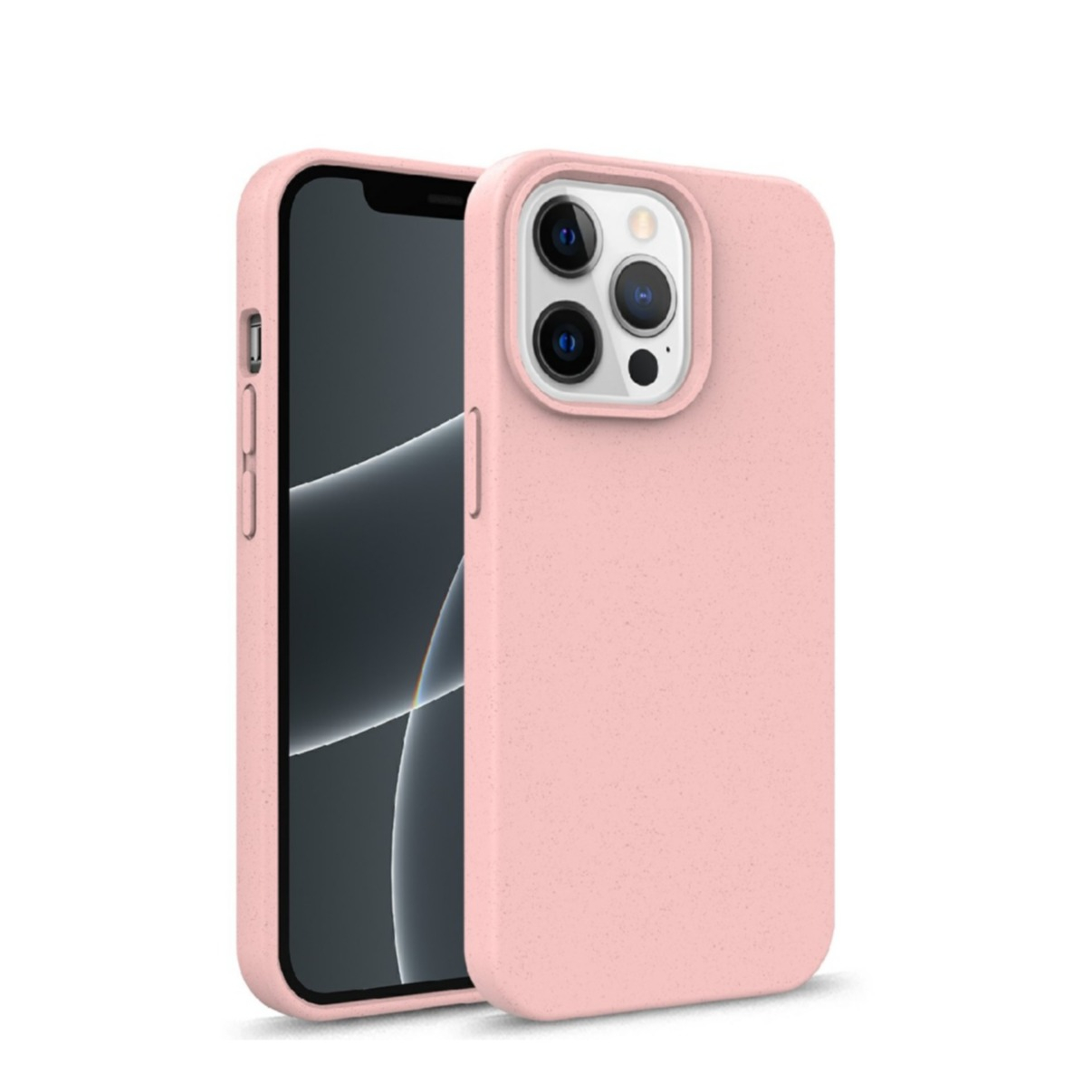 Image of iPhone 13 Pro Bio Gummi Schutzhülle Eco Friendly Nachhaltig Kompostierbar - Rosa bei Apfelkiste.ch