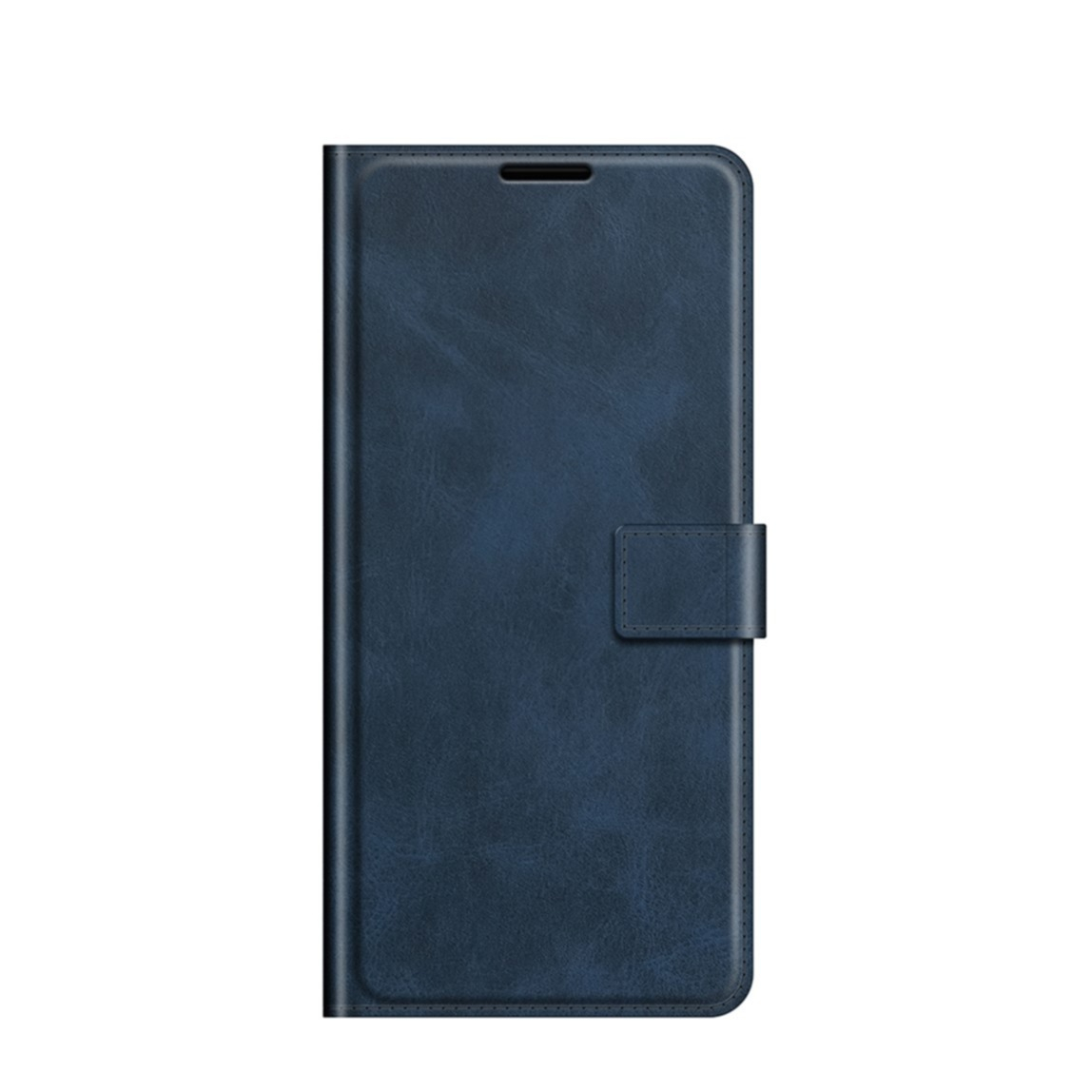Image of iPhone 13 Pro Vintage Leder Tasche Flip Cover mit Kartenfächer - Dunkelblau bei Apfelkiste.ch