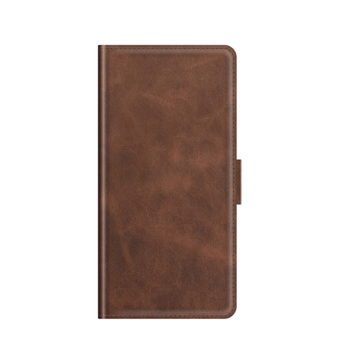 Image of iPhone 13 Pro Vintage Leder Tasche Flip Cover Fashion Design - Braun bei Apfelkiste.ch