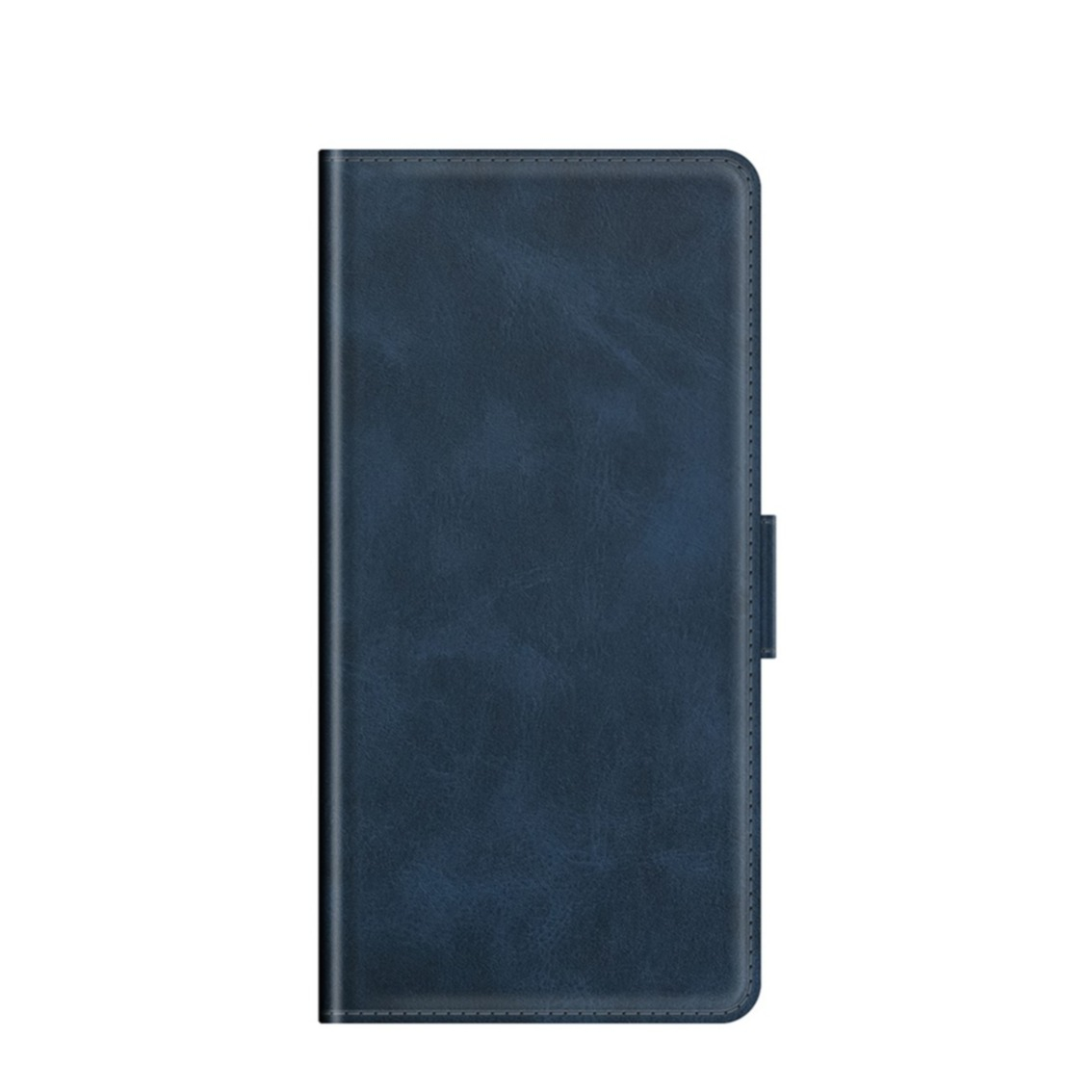 Image of iPhone 13 Pro Vintage Leder Tasche Flip Cover Fashion Design - Dunkelblau bei Apfelkiste.ch